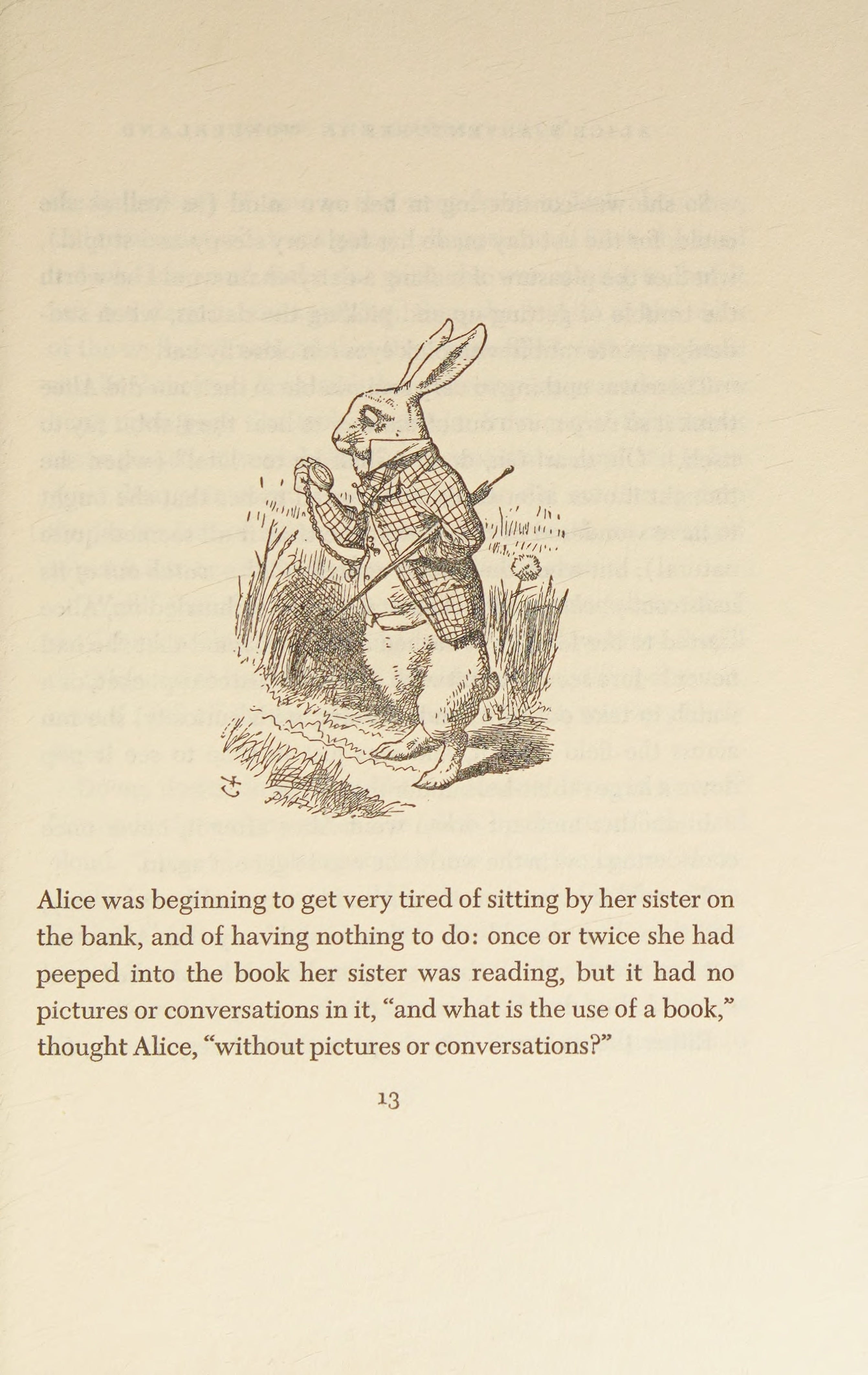 Carroll, Lewis, Alice's Adventures in Wonderland, facsimile (169 pages)