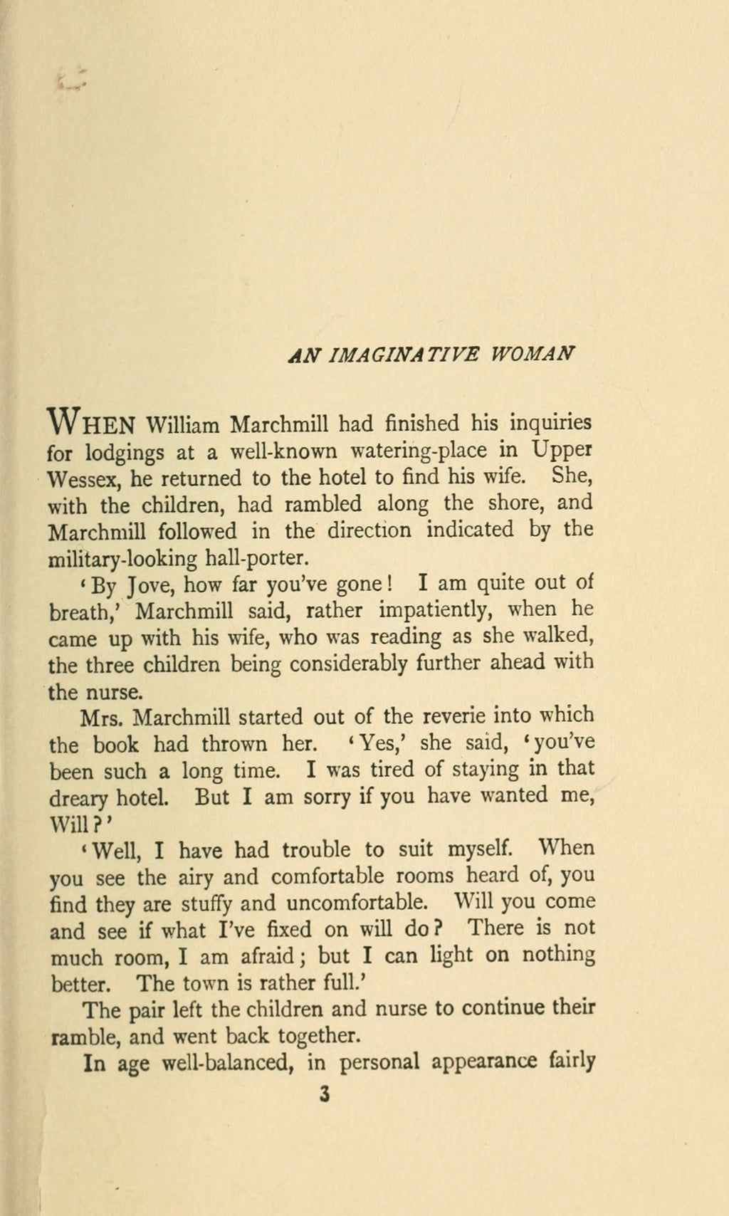 Hardy, Thomas, 2 Wessex Tales, An Imaginative Woman, and The Three Strangers, 1896 facsimile (60 pages)