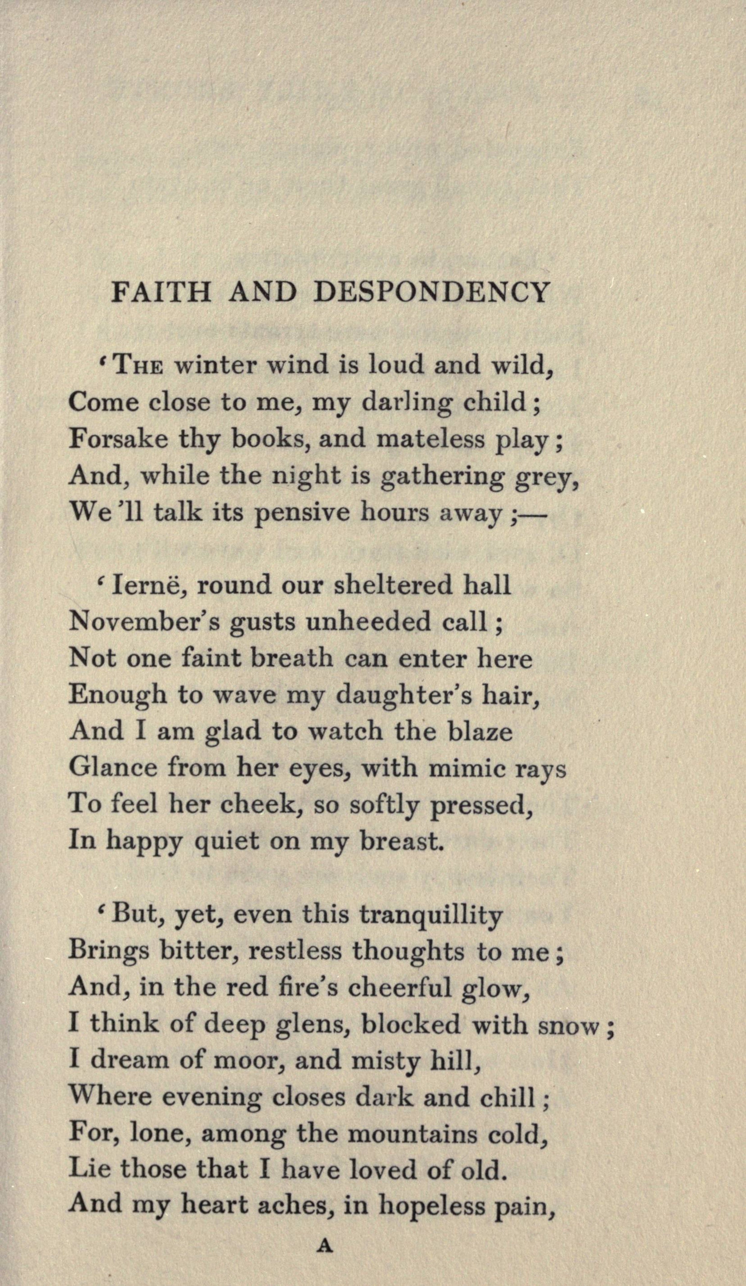 Bronte, Emily, Poems, 1906 facsimile (82 pages)